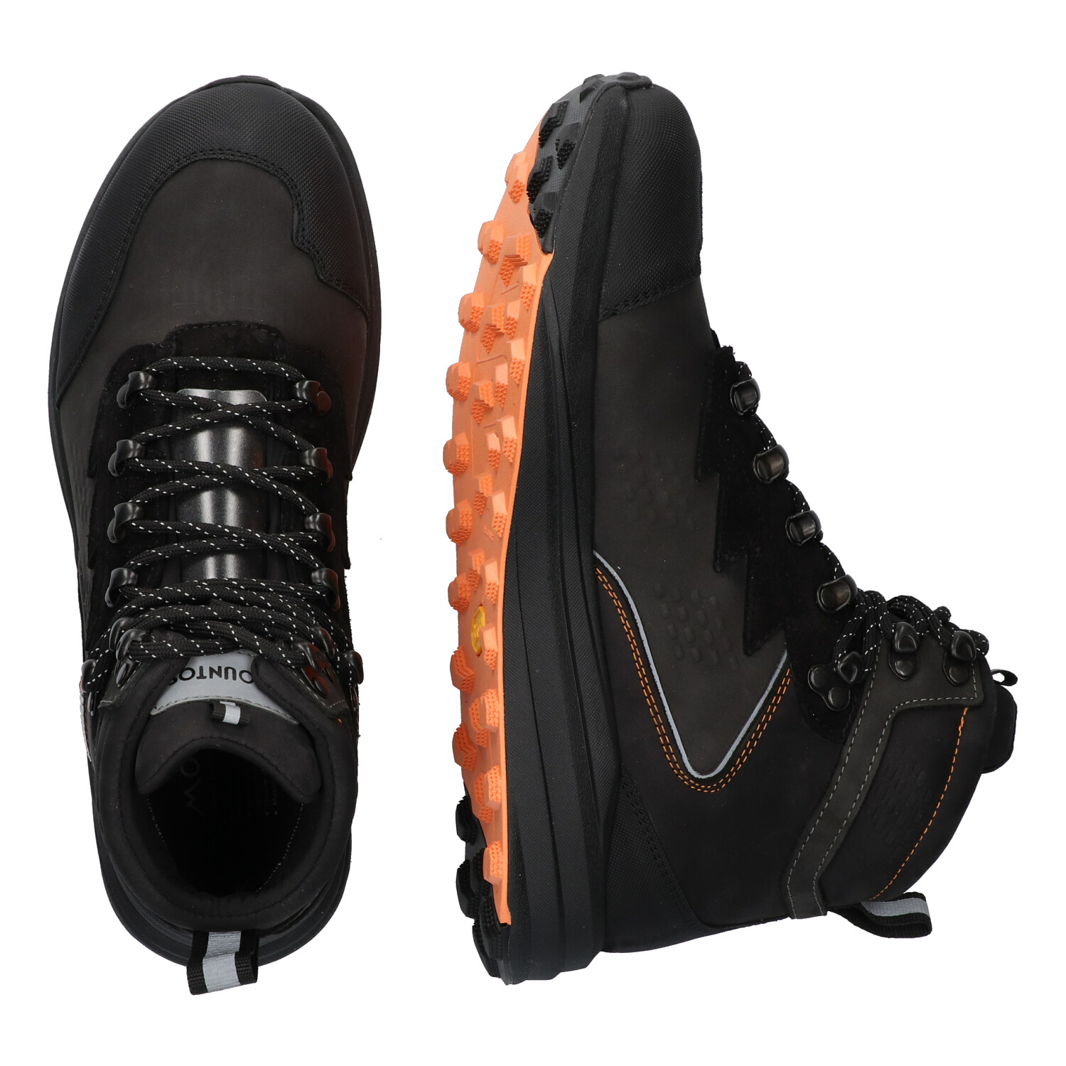 Mountos 725100 Wandelschoen Ourea High Men Black/Black