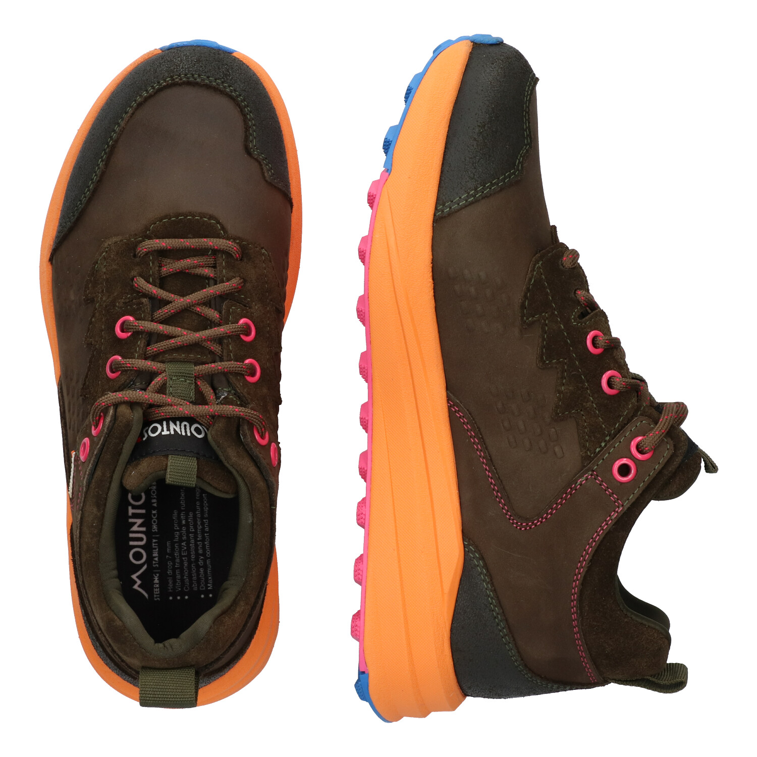 Mountos 724151 Hikingshoe Ourea Dark Green